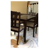 Table & 4 Chairs - Floor Model