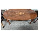 Vintage Inlaid Coffee Table