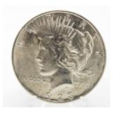 1923 BU Peace Silver Dollar