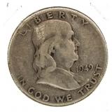 1949-S Franklin Silver Half Dollar *Key Date