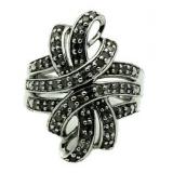 Gorgeous 1.00 ct Diamond Ribbon Ring