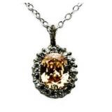 Genuine Golden Citrine Designer Pendant