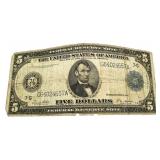 Series of 1914 $5 Large Federal Reserve Note