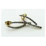 10kt Gold 1/3 ct Diamond Earrings