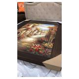 XL Italian Scene Oil On Canvas