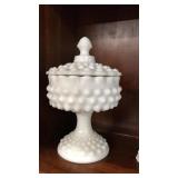 Fenton Hobnail Candy Dish