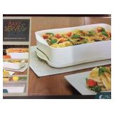 Proteus bake serve & store casserole dish