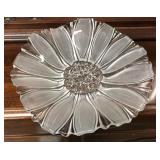 Elegant Frosted Glass Center Bowl