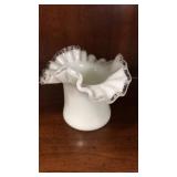 Fenton Silver Crest Vase