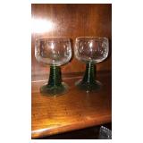 (4) Mid Century Estate Glasses