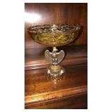 Mid Century Moon & Star Compote