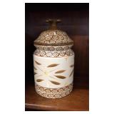 Temptations Brown Cookie Jar