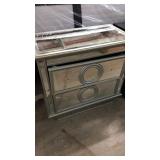 Damaged Mirrored Stand