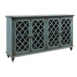 Ashley T505-762 Antique Teal 68" Cabinet