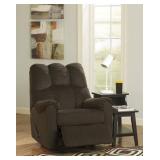 Ashley 1750025 Raulo Chocolate Rocking Recliner