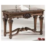 Ashley t953 Casa Mollino Marble Top Sofa Table