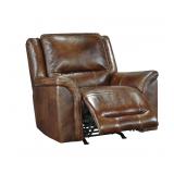 Ashley U766 Jayron LEATHER Rocking Recliner