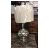 Silver Designer Lamp