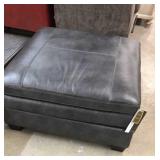 Ashley XL Leather Ottoman