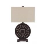 Ashley L327174 Large 28" Wooden Table Lamp