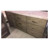 Ashley Faux Concrete Dresser Base