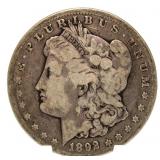 1892 Carson City Morgan Silver Dollar *Key Date