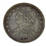 Rare 1836 Capped Bust Silver Type Quarter (NICE)