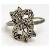 14kt Gold Vintage Diamond Estate Ring