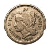 1865 3 Cent Nickel