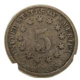 1883 Shield Nickel - Better