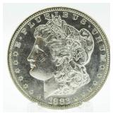 1882-S Gem BU Morgan Silver Dollar