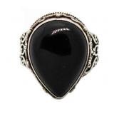 Elegant 12.50 ct Onyx Designer Ring