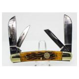 Tree Brand German Boker 4 Blade Congress Knife