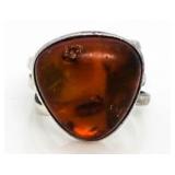 Baltic Amber Estate Ring