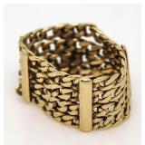 14kt Gold Stretch Designer Ring