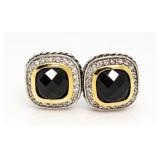 Genuine 5.00 ct Smoky Quartz Fashion Earrings