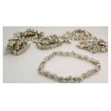 Wholesale Lot - (6) Silver Plate Bracelets