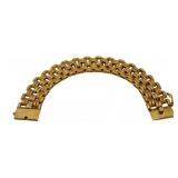 18kt Gold Quality 7 3/4" - 18 MM Italian Bracelet