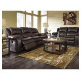 Ashley 88905 Long Knight Reclining Sofa & Love