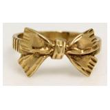 14kt Gold Ribbon Ring