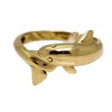 14kt Gold Dolphin Ring