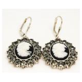 Beautiful Cameo Fashion Earrings