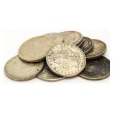 (10) 1921 Morgan Silver Dollars