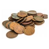 (50) Collection Indian Head Cents
