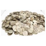 Collection of 1000 Mercury Silver Dimes