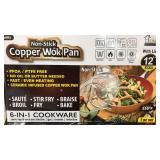 Copper Wok Pan