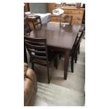 Ashley Cherry Table & 6 Chairs