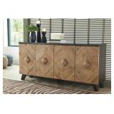 A4000031 Robin Ridge 72" Mid Century Cabinet