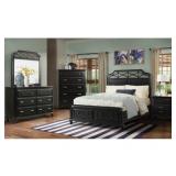 Elements Mystic Bay King 5 pc Storage Bedroom Set