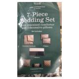 King - 7 pc Bedding Set